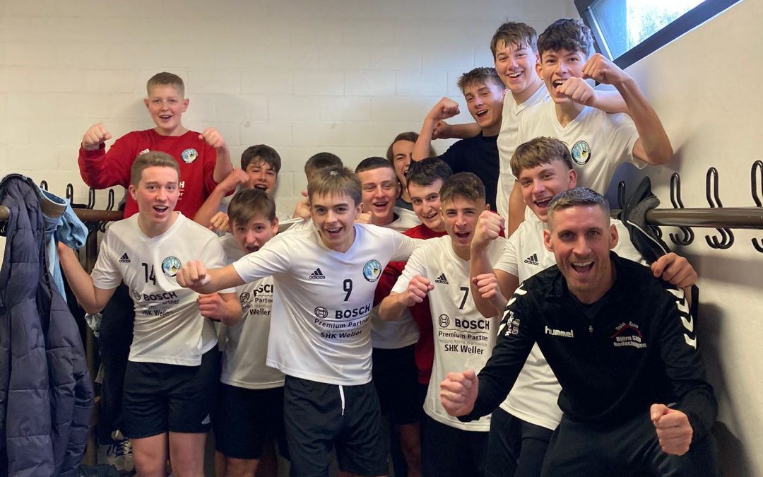 JSG mB | Die mJB gewinnt souverän gegen den Tabellenführer TG Geislingen