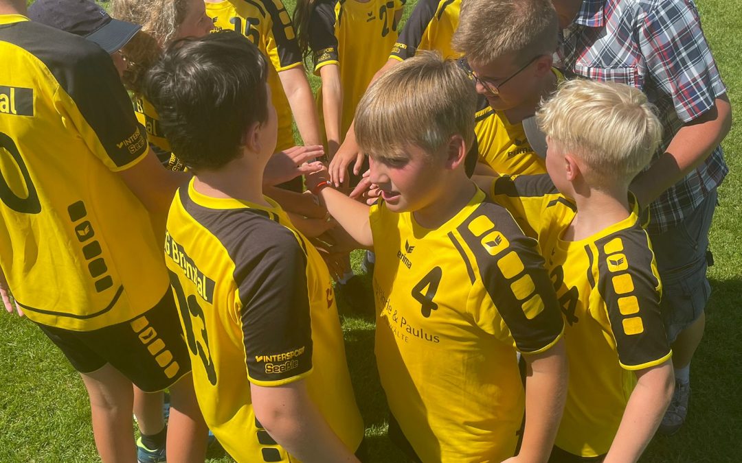 D-Jugend: D-Jugend der SG Brenztal beim Turnier in Gundelfingen